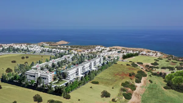 Caesar Breeze Phase 2 – projekto vizualizacija arba bendras planas, Šiaurės Kipras.