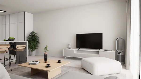 ramusis slėnis – Studijos tipo apartamentai, Šiaurės Kipras. Būsto tipo vizualizacija