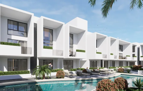 Vėjo Kryptis – 1+1 apartamentai, Šiaurės Kipras. Projekto vizualizacija