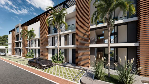 Ateities Namai – Studijos tipo apartamentai, Šiaurės Kipras. Projekto vizualizacija