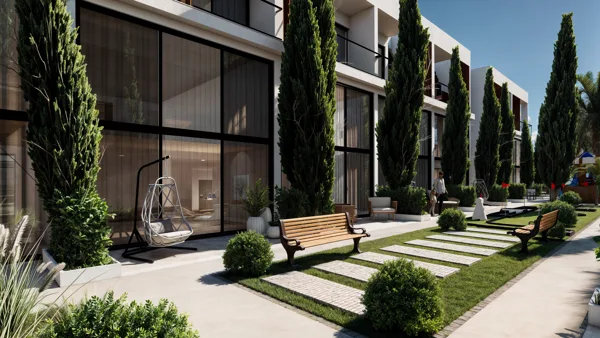 Ateities Namai – Studijos tipo apartamentai, Šiaurės Kipras. Projekto vizualizacija