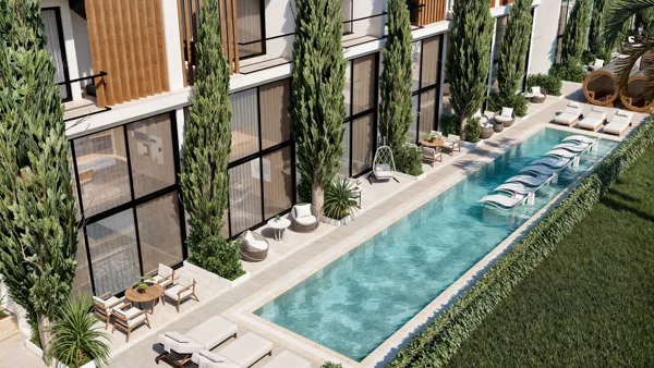 Ateities Namai – Studijos tipo apartamentai, Šiaurės Kipras. Projekto vizualizacija