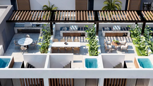 Ateities Namai – Studijos tipo apartamentai, Šiaurės Kipras. Būsto tipo vizualizacija