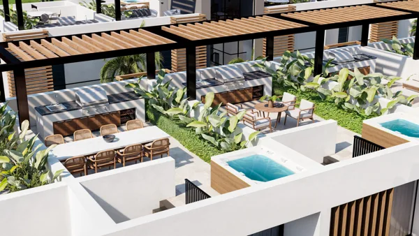 Ateities Namai – Studijos tipo apartamentai, Šiaurės Kipras. Būsto tipo vizualizacija