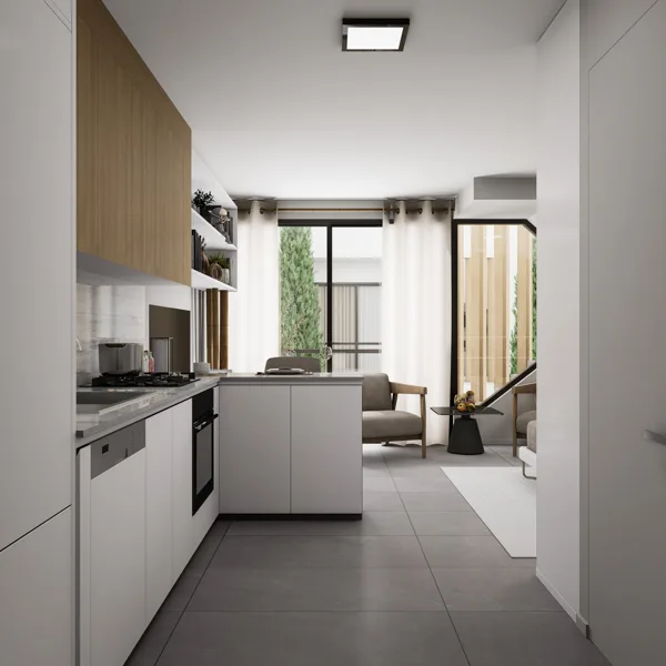 Ateities Namai – Studijos tipo apartamentai, Šiaurės Kipras. Būsto tipo vizualizacija