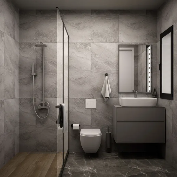 Žaliasis horizontas – Studijos tipo apartamentai, Šiaurės Kipras. Būsto tipo vizualizacija